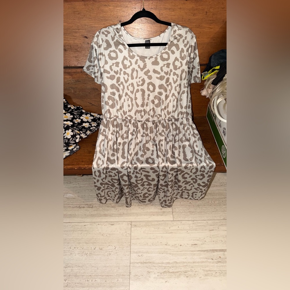 Leopard Print Dress
